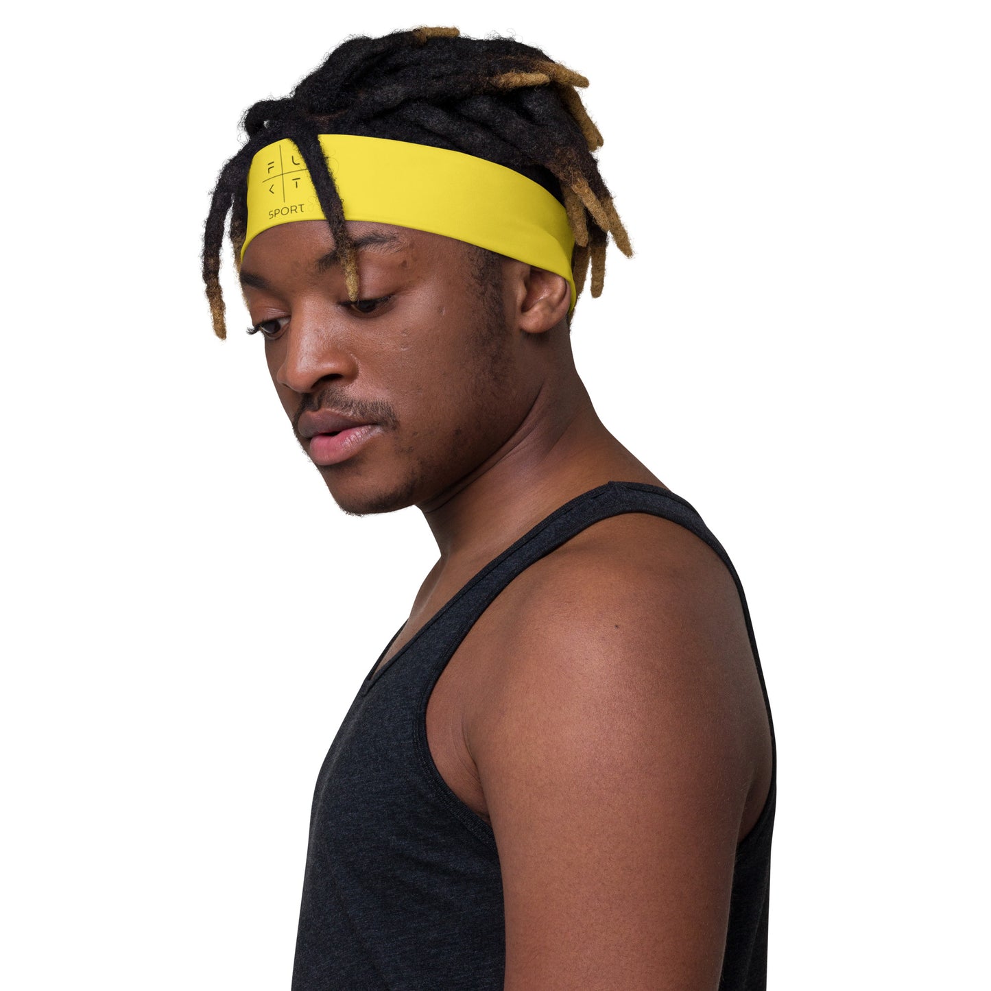 FLAKOUT Sport Unisex Headband - Yellow - FLAKOUT