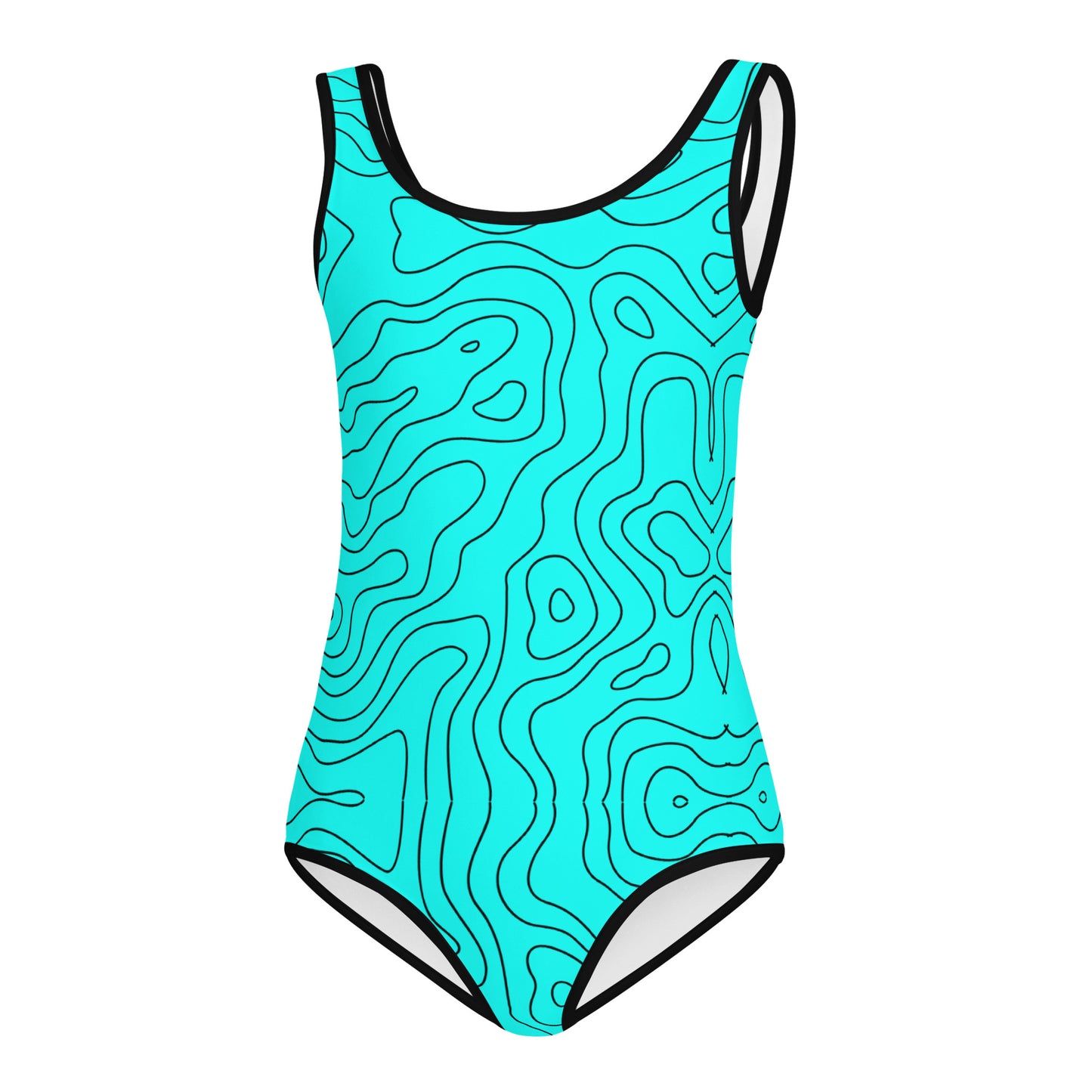 Blue Abyss Girl's Swimsuit - FLAKOUT