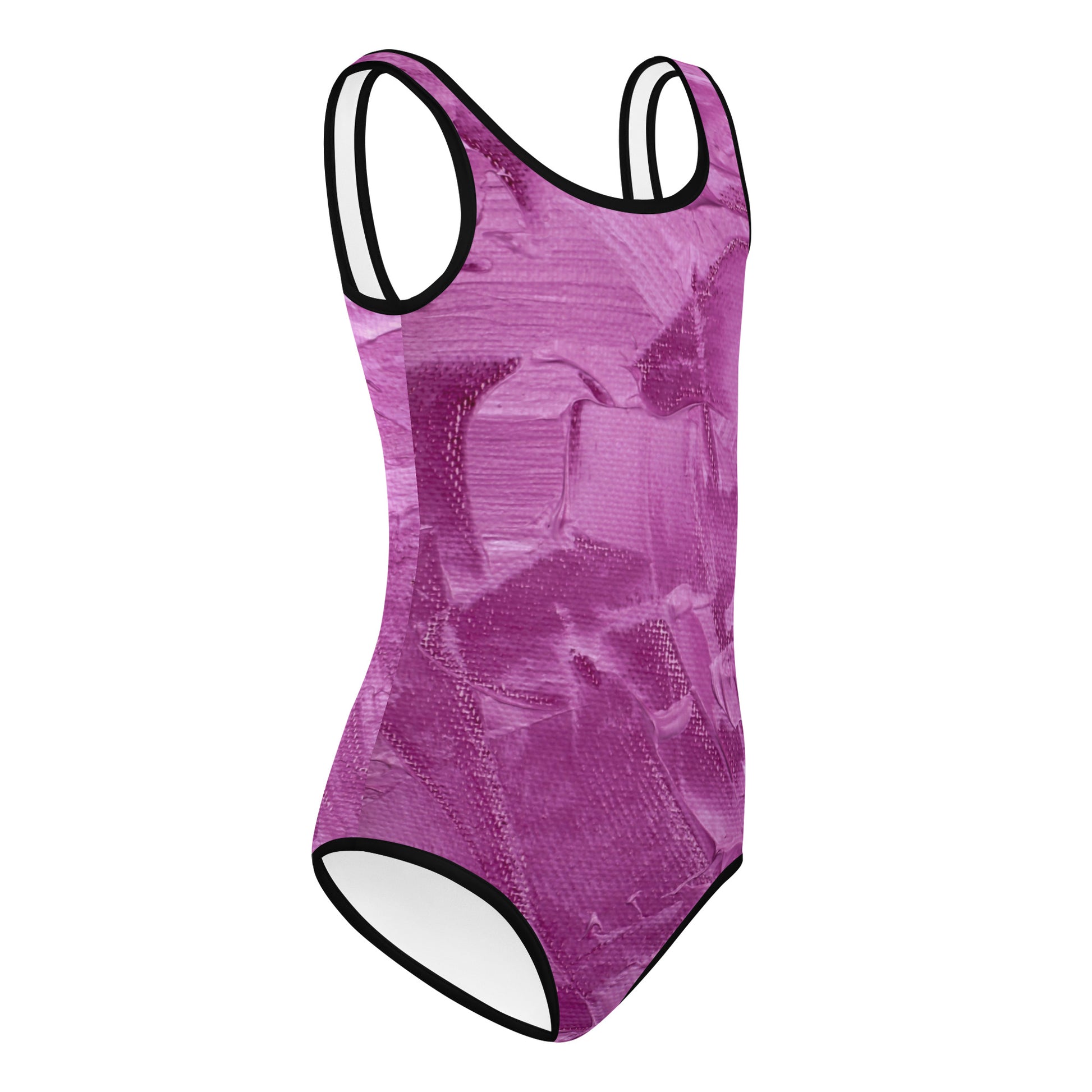 Ebonized Mulberry Girl's Swimsuit - FLAKOUT