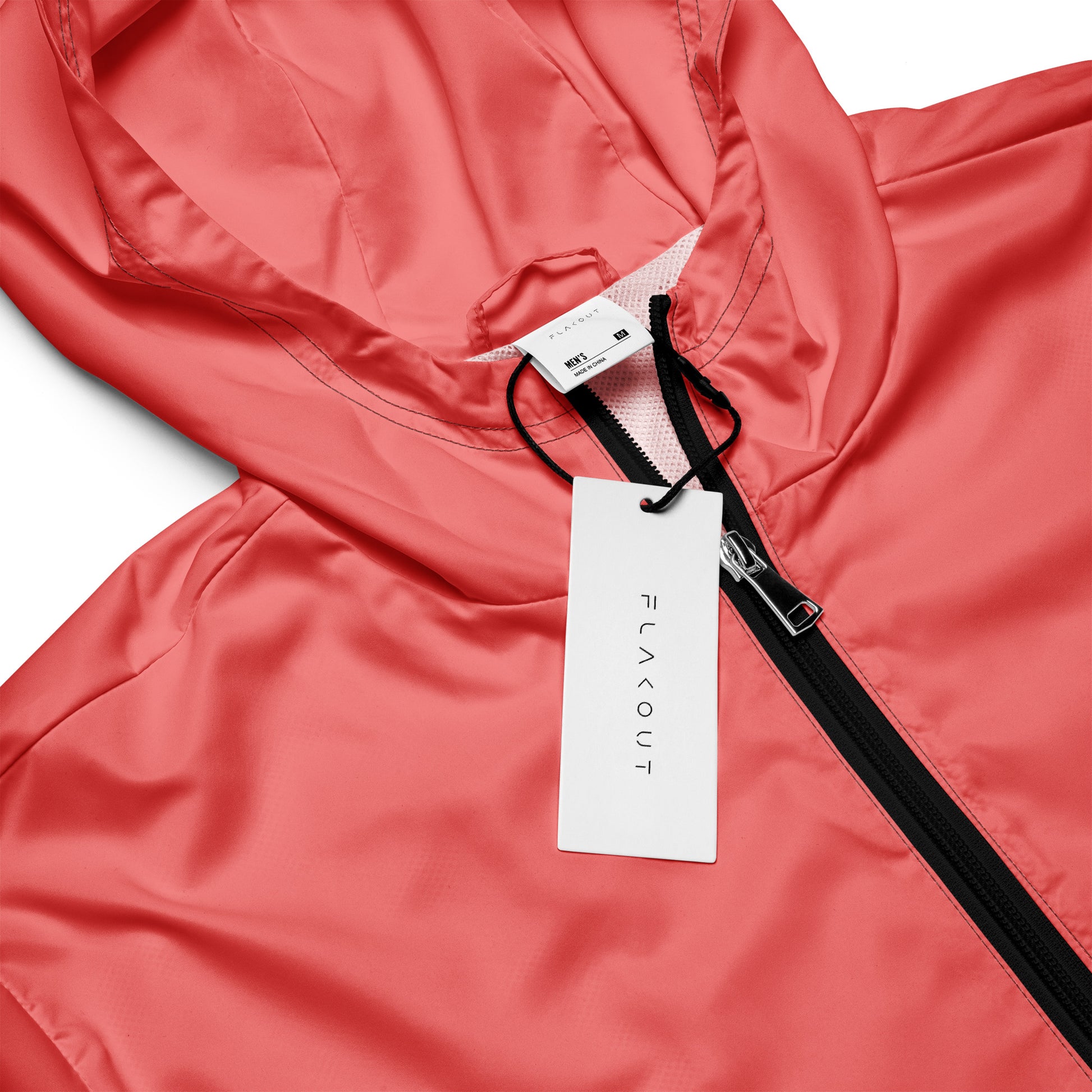 Salmon Waterproof Windbreaker - FLAKOUT