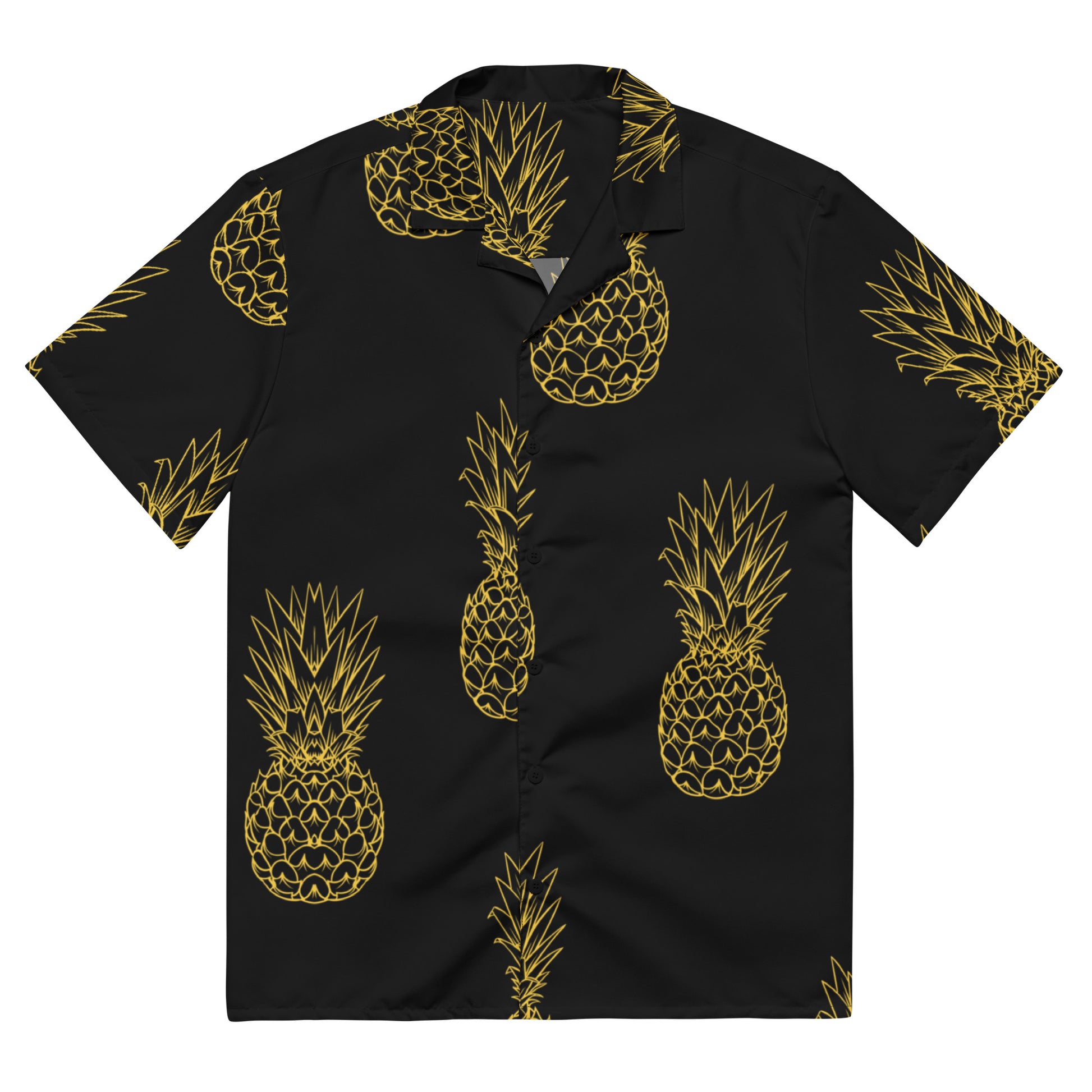 Pineapple Bliss Button Shirt - FLAKOUT