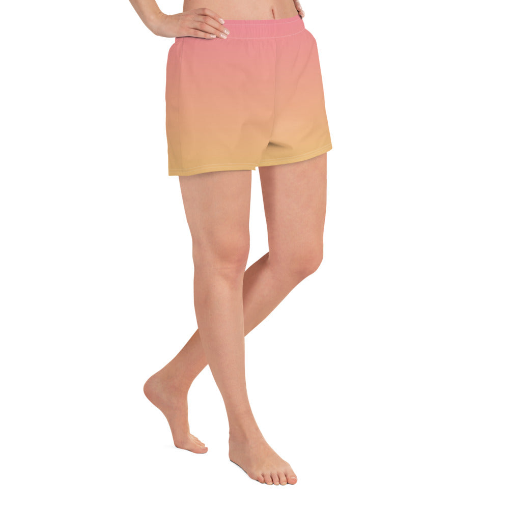 Sunset Sherbet Women’s Recycled Shorts - FLAKOUT