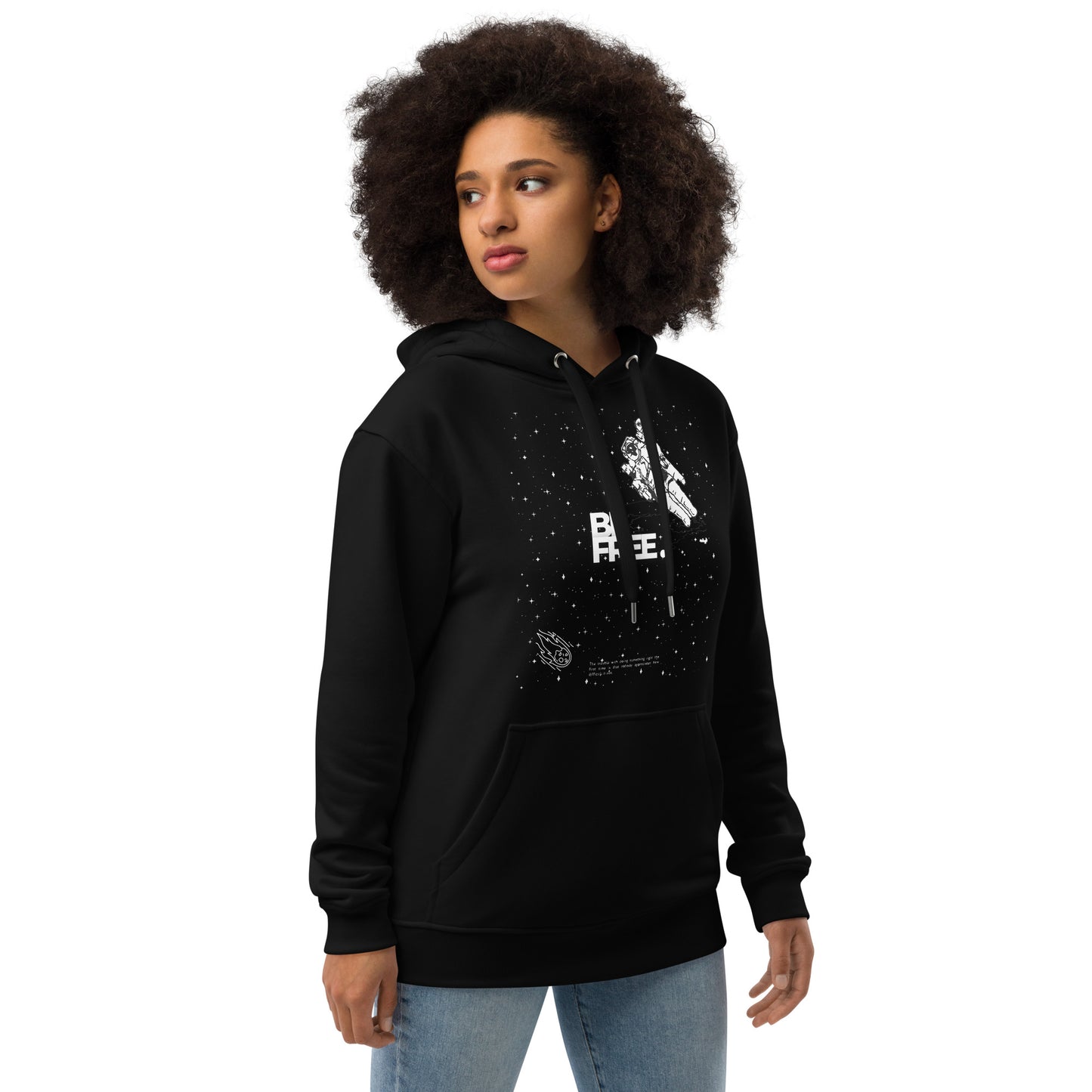 Be Free On Outer Orbit Hoodie - FLAKOUT