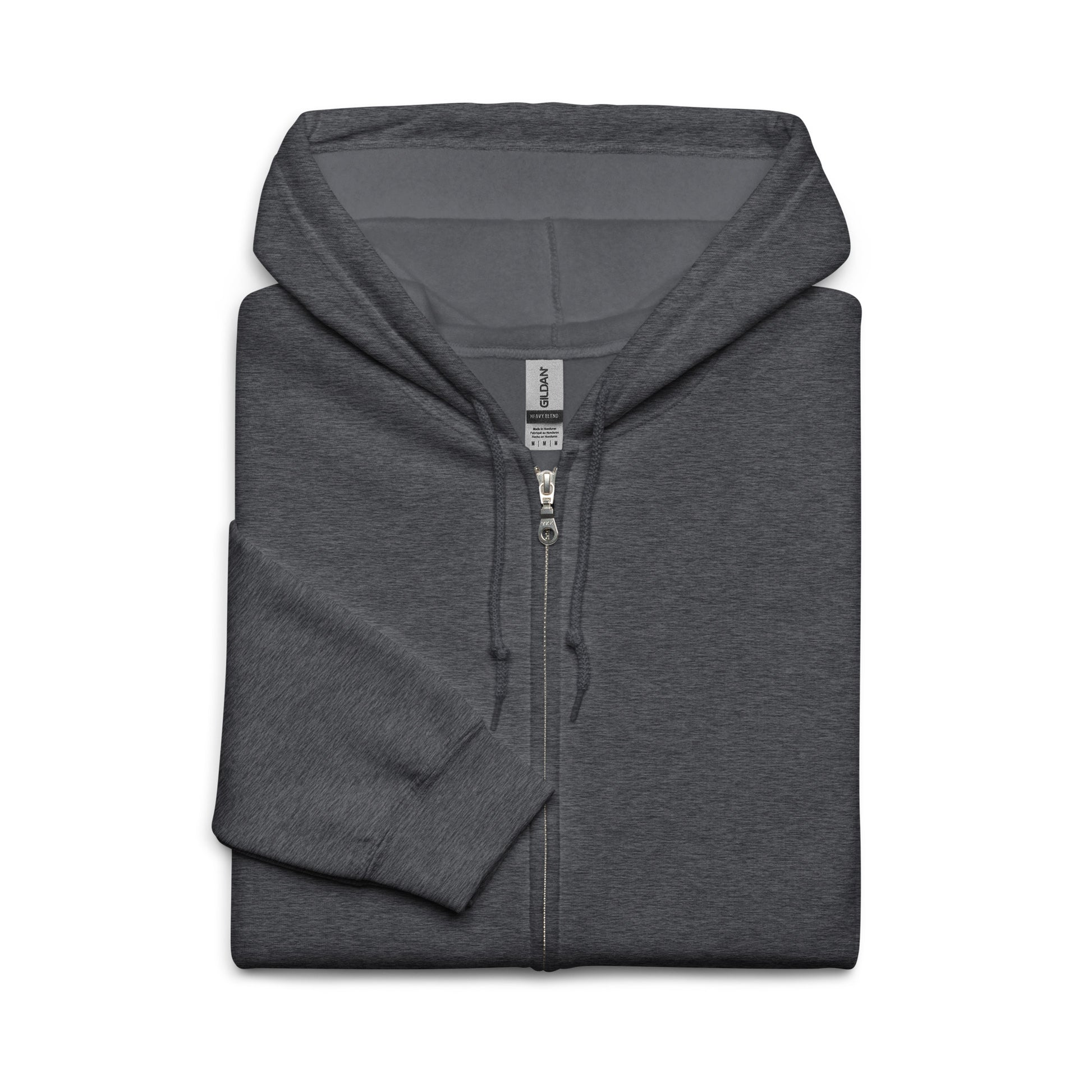 Streetwise Urbanity Heavy Harmony Fusion Zip Hoodie - Dark Heather - FLAKOUT