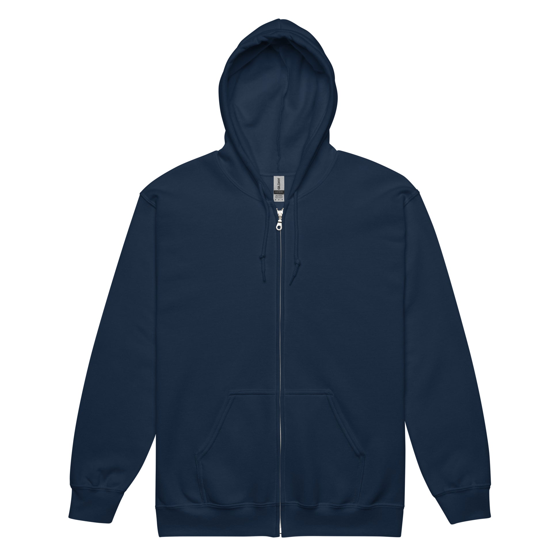 Streetwise Urbanity Heavy Harmony Fusion Zip Hoodie - Navy - FLAKOUT