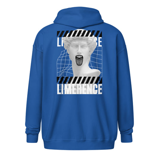 Limerence Heavy Harmony Fusion Zip Hoodie - Royal - FLAKOUT