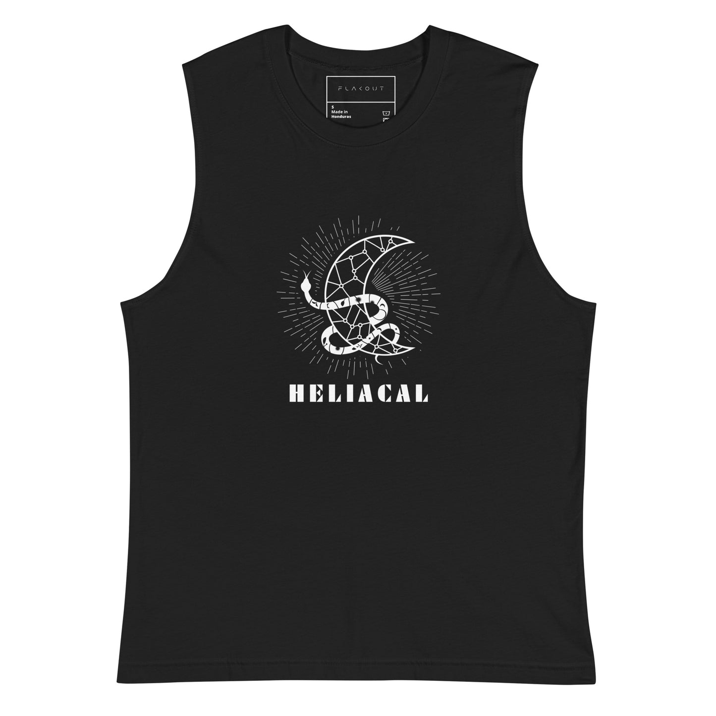 Celestial Heliacal Glow Muscle Shirt - FLAKOUT