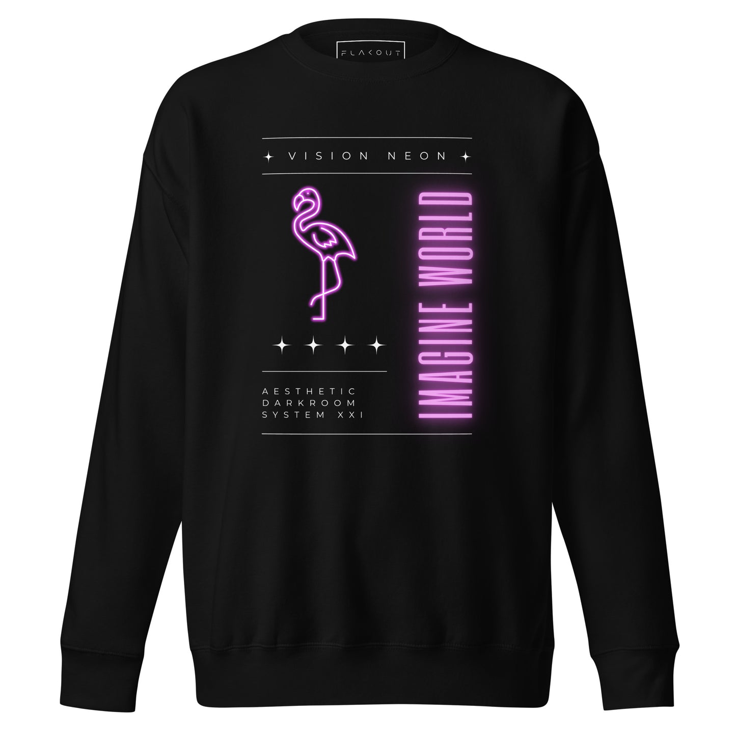 Vision Neon Utopia Sweatshirt - FLAKOUT