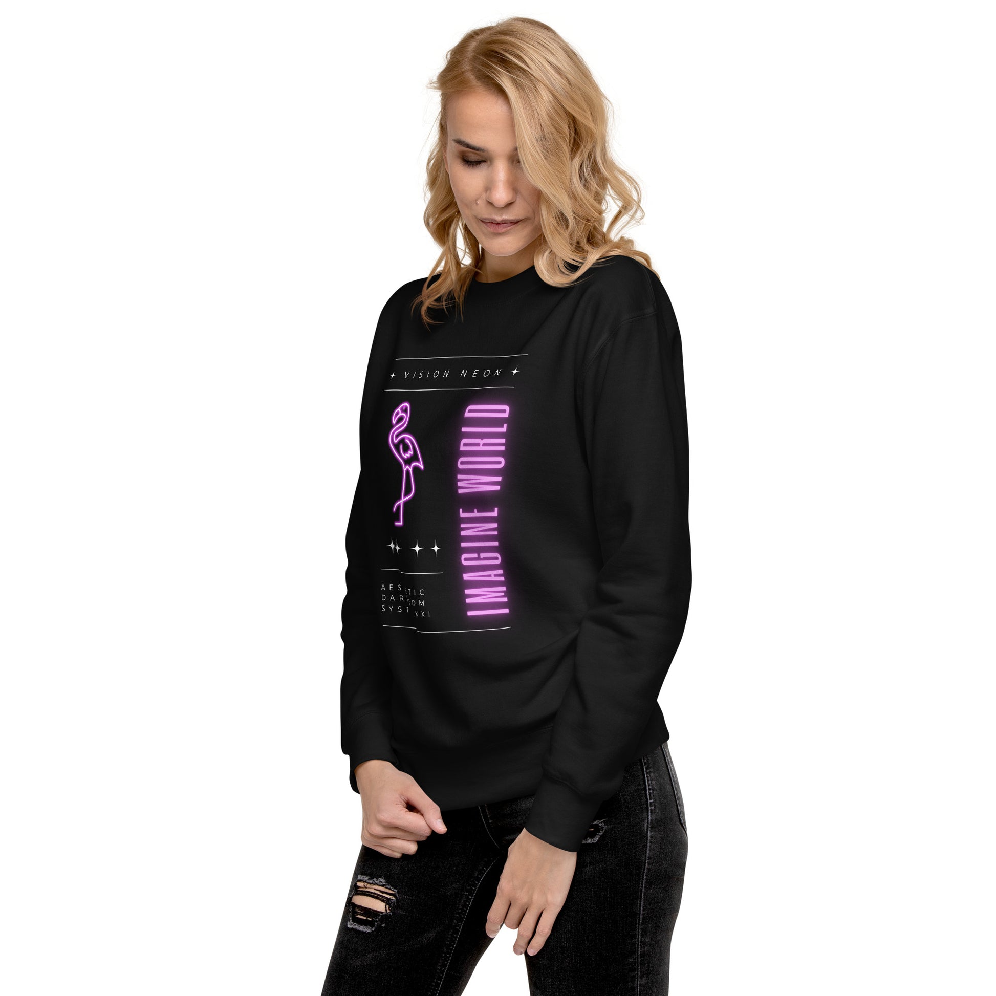 Vision Neon Utopia Sweatshirt - FLAKOUT