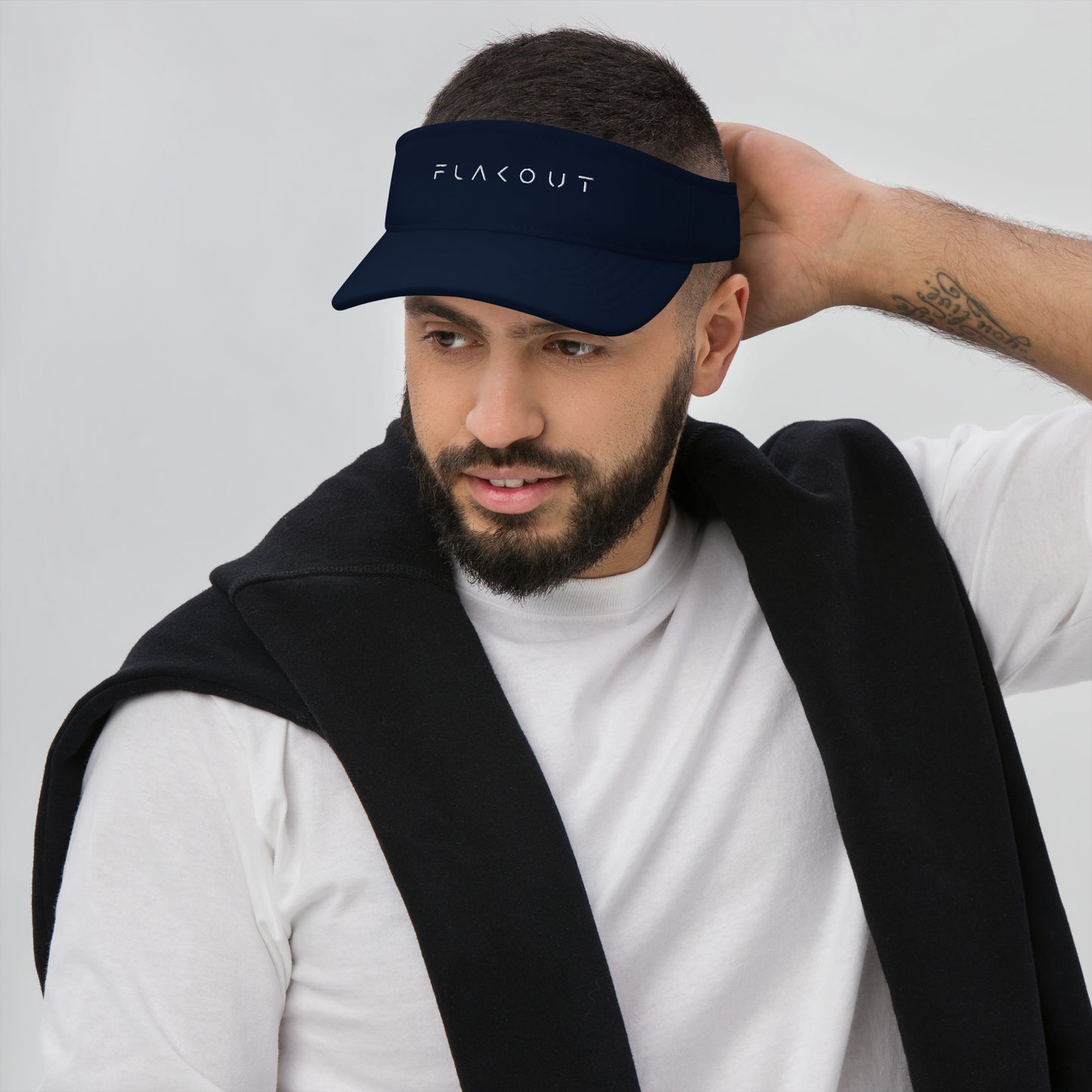 FLAKOUT Sport Unisex Visor - Navy