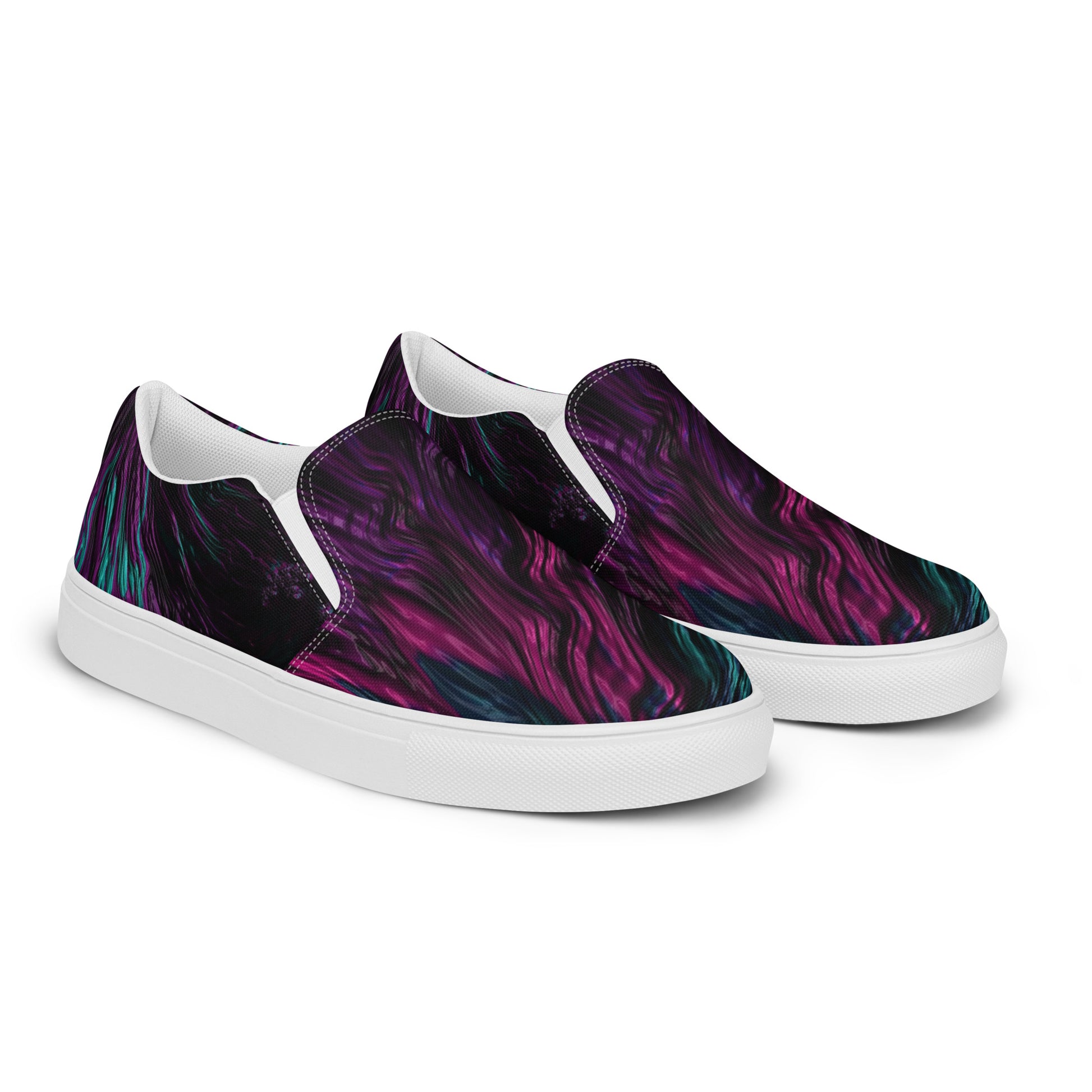 Harmony Fusion Women's Slip-On Canvas Shoes - FLAKOUT