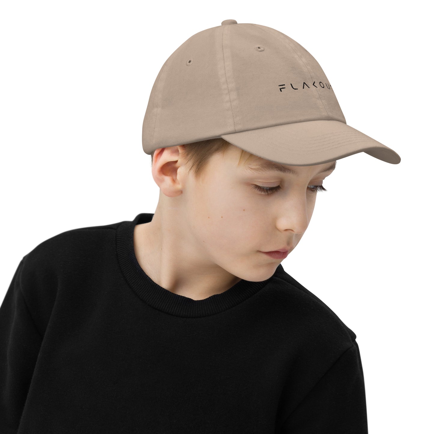 FLAKOUT Logo Embroidered Kid's Baseball Cap