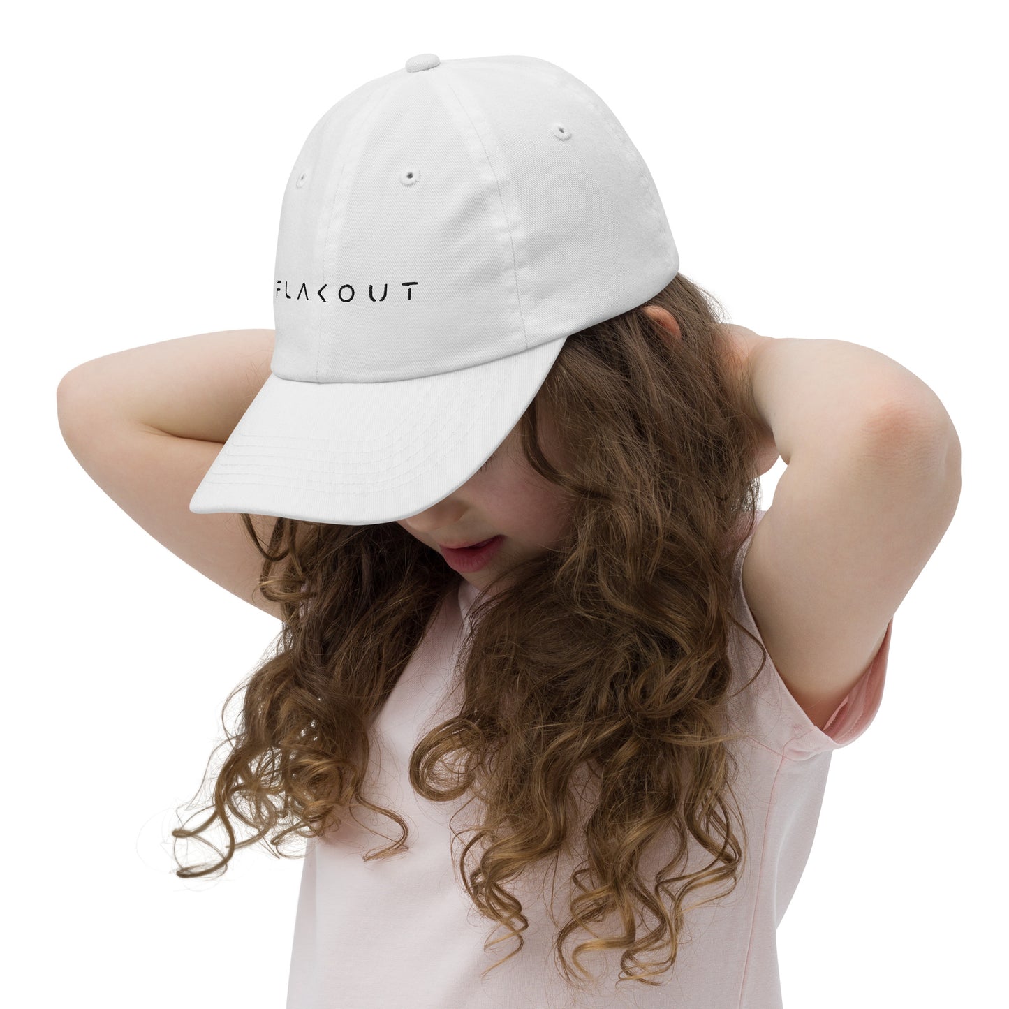 FLAKOUT Logo Embroidered Kid's Baseball Cap