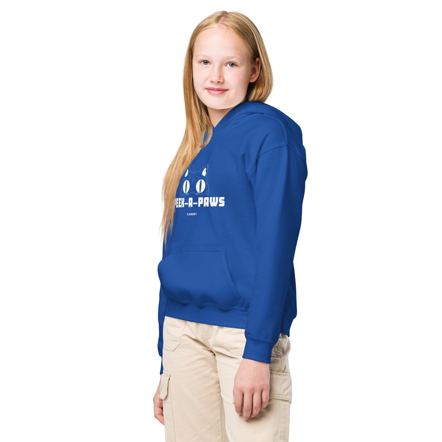 Peek A Paws Kid's Snug Blend Hoodie - FLAKOUT