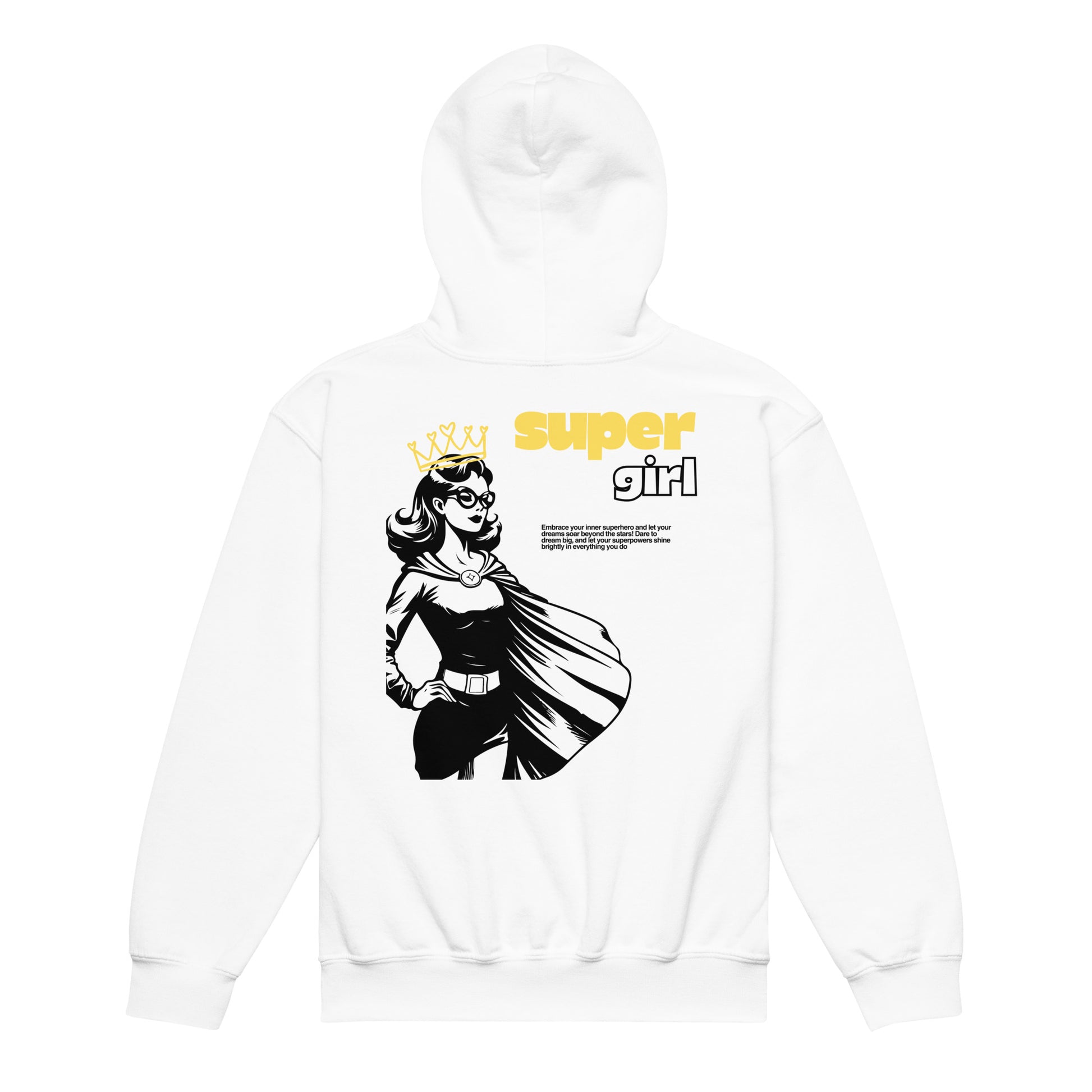 Super Girl Girl's Snug Blend Hoodie - FLAKOUT