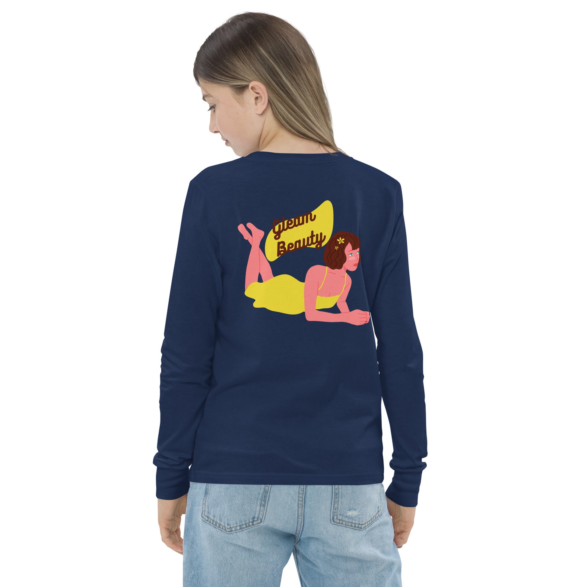 Gleam Beauty Girl's Long Sleeve Tee - FLAKOUT