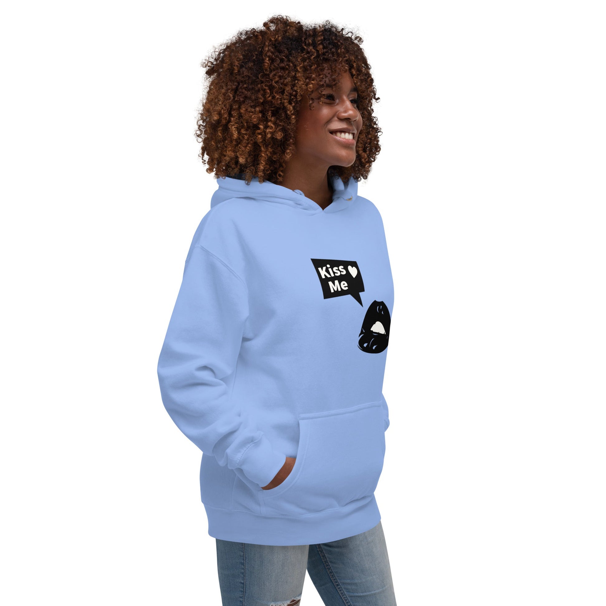 Sweet Talker Kiss Me Women's Hoodie - FLAKOUT