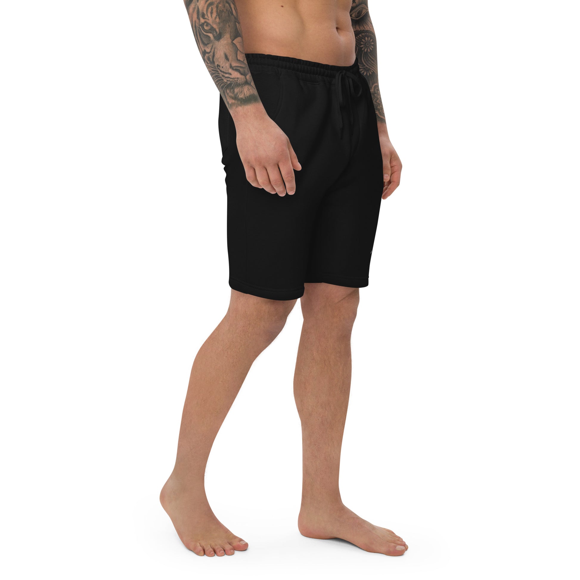 Men's Fleece Shorts Embroidered Logo - FLAKOUT