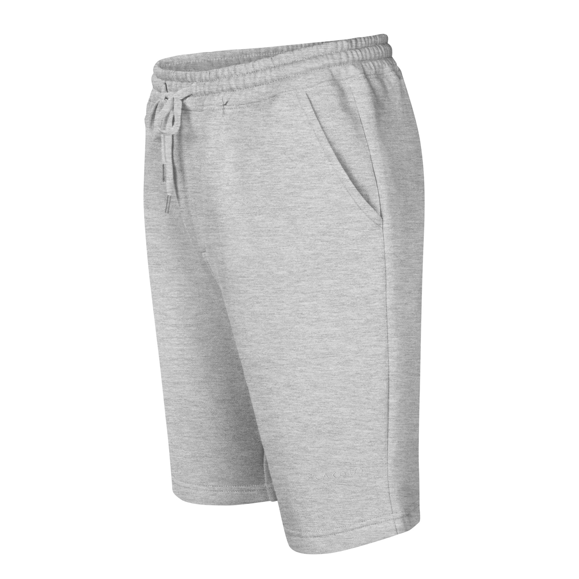 Men's Fleece Shorts Embroidered Logo - FLAKOUT